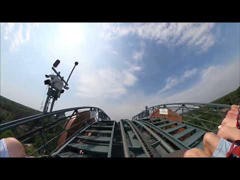 Baron 1898 Efteling Theme Park Front Row On-Ride 4K POV Netherlands