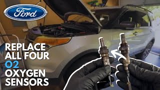 How to Replace All 4 Oxygen Sensors | 2011 - 2019 Ford Explorer Fifth-Generation DIY