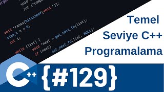 C++ 129 - String İşlemleri 2 | birleştirme, namespace, size(), length(), stoi(),