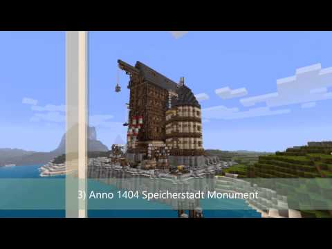 IN MINECRAFT NACHGEBAUTE ANNO BAUWERKE | Facts