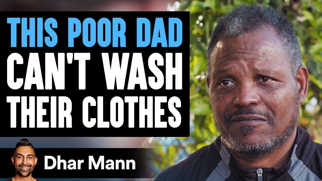 Poor Dad Can't Wash His Clothes, Stranger Changes His Life Forever | Dhar Mann