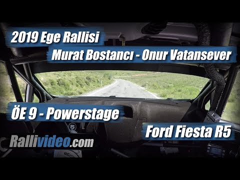 INCAR // 2019 Ege Rallisi / Murat Bostancı - Onur Vatansever / Ford Fiesta R5 / ÖE 9 Powerstage