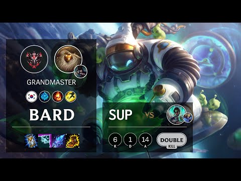 Bard Support vs Karma - KR Grandmaster Patch 10.19