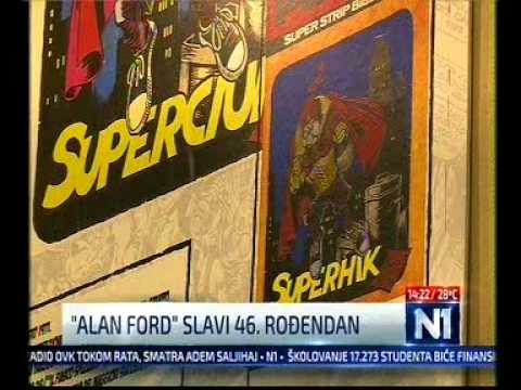46. rođendan stripa "Alan Ford" 01 06 2015  N1 Vesti
