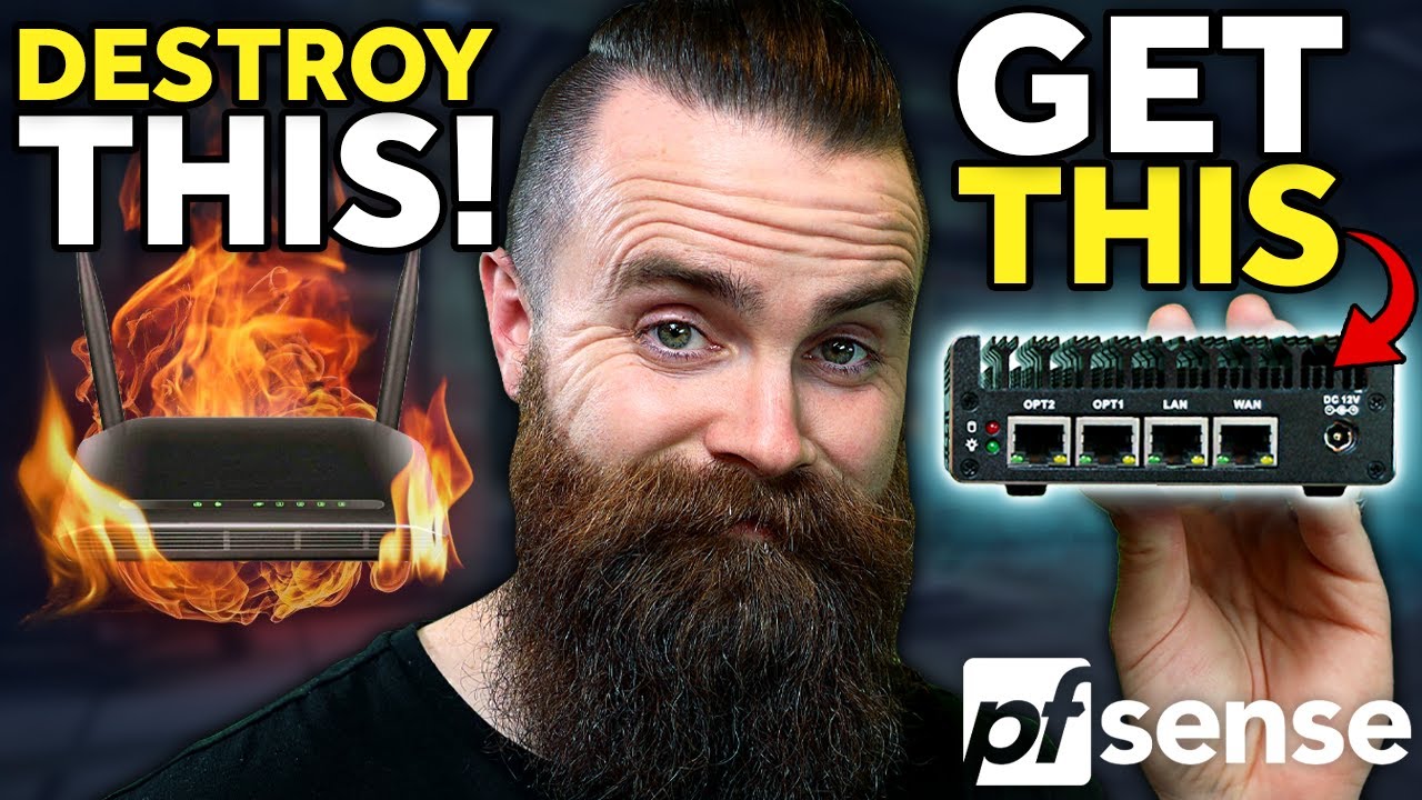 your home router SUCKS!! (use pfSense instead)