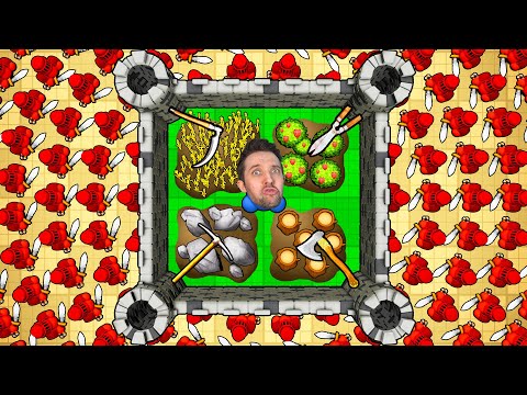 1000 SPIELER wollen meine BASE ZERSTÖREN!