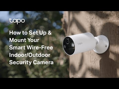 How to Set Up & Mount Your Tapo Smart Wire-Free indoor/Outdoor Security Camera: Tapo C410/C402/TC82