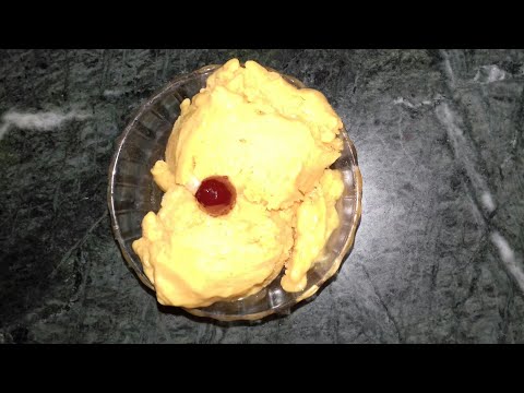 Mango ice cream by yummy recipe cook with shahina