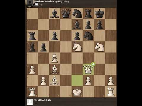 Mikhail Tal vs Speelman Jonathan