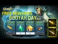 BOOYAH DAY 2022 ALL FREE REWARDS FF NEW EVENT FREE FIRE NEW EVENT FF NEW EVENT TODAY