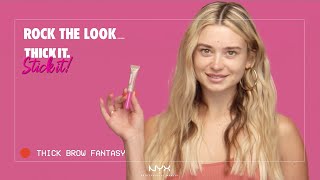 It! Mascara Stick Thick Brow Professional NYX Makeup | it. Gel