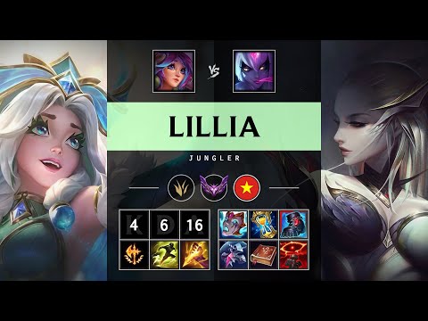 Lillia Jungle vs Evelynn - VN Master Patch 25.09