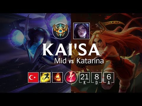 Kai'Sa Mid vs Katarina - TR Challenger Patch 8.7