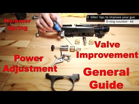 AIRGUN Repair - Power Increase - Tune / Tips + Tricks - Basic Guide PCP Air Rifle  - Artemis M30