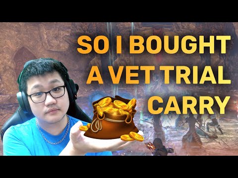 So I Bought a Vet Trial Carry for 7 MILLION GOLD In ESO | The Elder Scrolls Online