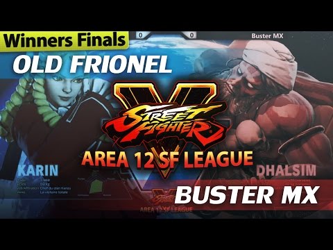 【Winners Finals】OLD frionel (Karin) vs Buster MX (Dhalsim) - Area 12 SF League #04