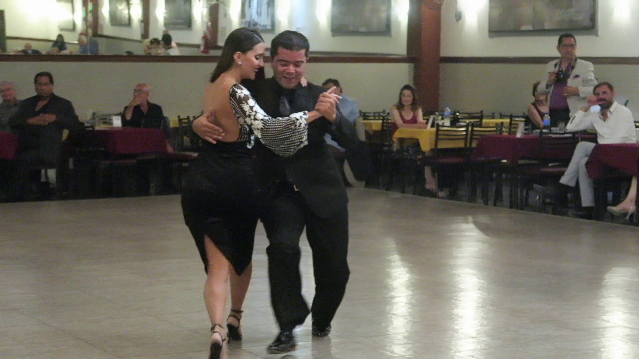 Cristian Sosa & Magdalena Valdez at Milonga Baldosa Buenos Aires 2020 3