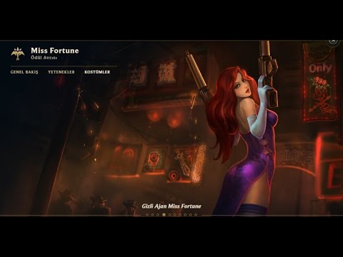 Secret Agent Miss Fortune Gizli Ajan Miss Fortune