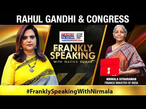 Nirmala Sitharaman On Rahul Gandhi's Jibe At Modi Government | Frankly Speaking
