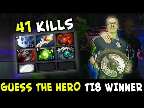 Guess the hero — 41 KILLS OG.Topson edition