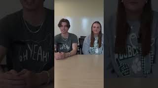 Honors Scholars: Ryan and Morgan, Connavino