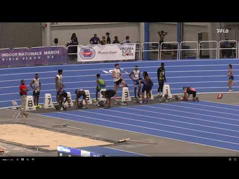 2024 VA Showcase - Youth Boys' 60m Prelim Heat 5 - USATF Club Competition 15-18yo