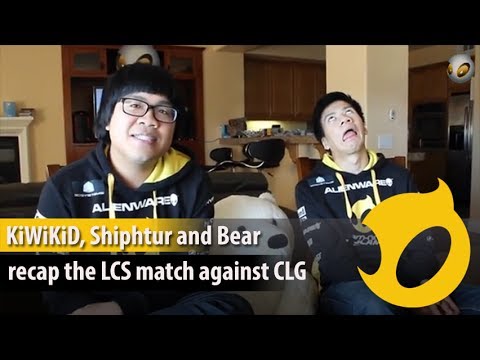 KiWiKiD, Shiphtur and Bear recap the LCS match against CLG