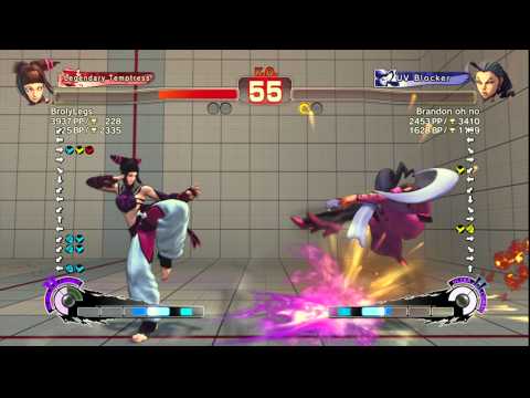 USFIV~ Juri (BrolyLegs) vs.  Rose (Brandon oh no) HD