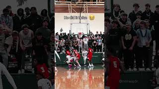 Two blocks in one play. Damn! #basketball