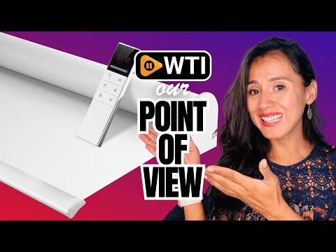 ZSHINE Motorized Blackout Window Blinds Customize Width (23-95 Inches) Remote Control Wireless and Rechargeable Roller Shades Blinds for Windows - WTI product video review