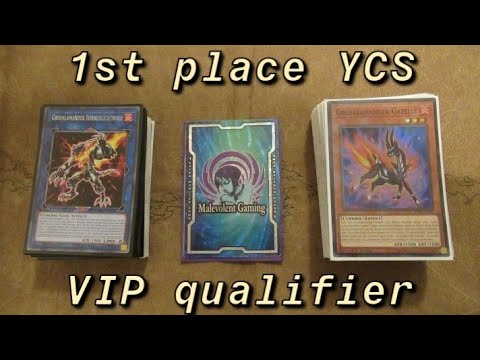 Yu-Gi-Oh! Competitive Salamangreat Deck 1st Place YCS Pasadena VIP Qualifier John Hamby October 2019
