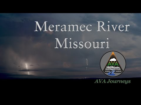 The Meramec River - Missouri Kayak Camping 4K