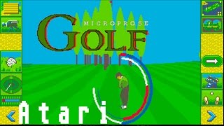 Microprose Golf - Atari ST (1991)