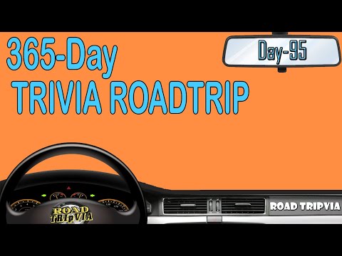 DAY 95 - 21 Question Random Knowledge Quiz - 365-Day Trivia Road Trip ( ROAD TRIpVIA- Episode 1114 )