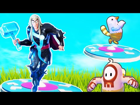 LA NUOVA DEATHRUN DI FALL GUYS SU FORTNITE!