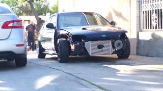 Getting the SFWD civic ready for the dyno!!!