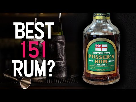 PUSSERS 151 - Overproof Rum Review