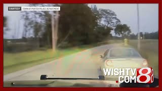 Porter County police spin out car to end police chase