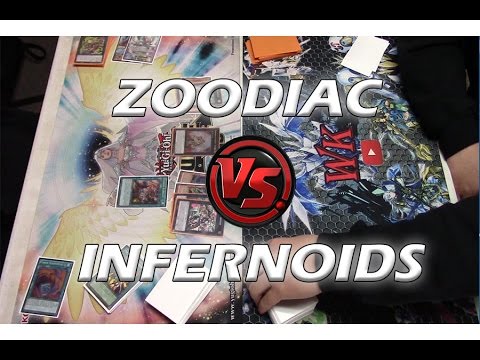 Yu-Gi-Oh Feature Match - Zoodiac Vs 60 Card Infernoids - Full Match (April 2017)