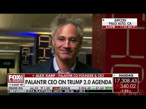 Alex Karp | FOX News “Making Money with Charles Payne”