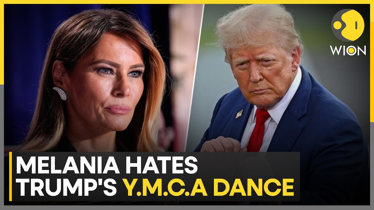 First Lady Melania Trump Hates Trump's Y.M.C.A Dance Routine | WION NEWS