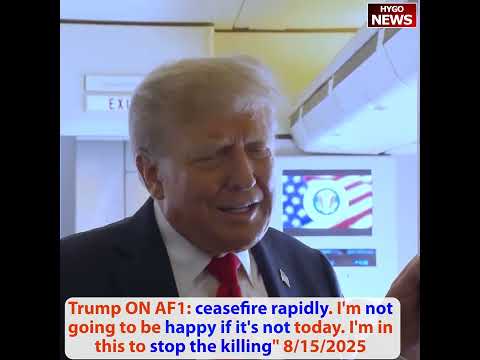 Trump: ceasefire rapidly, if not work out well I would walk; not doing this for my health