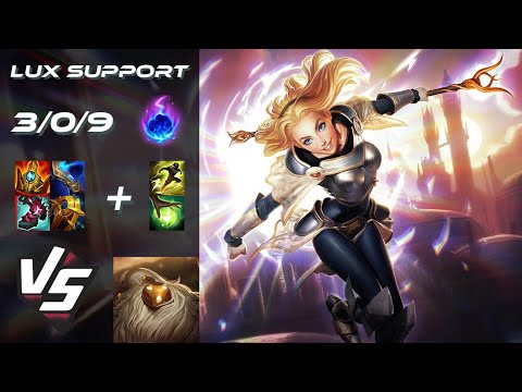 SUPPORT Lux vs Bard - EU Challenger Patch 25.24