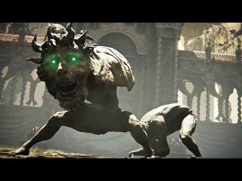 The Dancing Lion Intro Cutscene but without the cape