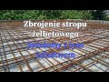 Zbrojenie Stropu żelbetowego Nad Garażem Od A Do Z Budowa Domu Zrób To Sam Vlogbudowlany