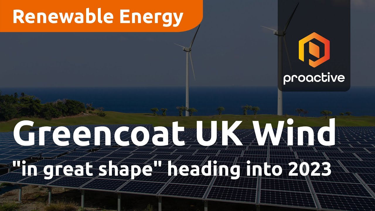 Greencoat UK Wind "in great shape" heading into 2023