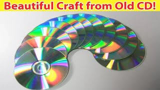 🤔🤔2 Amazing Ideas from Old CDs | Very Easy Craft from Old CD
