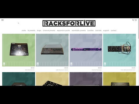 SoundsAndGear Live - RacksForLive.com Ableton Live Content by MSX Audio