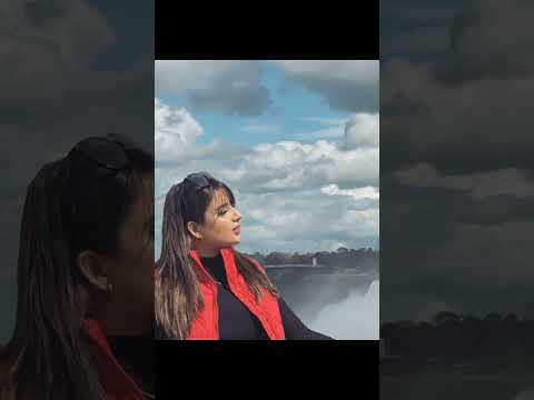 saboor ali enjoy vacation in niagara fall Toronto