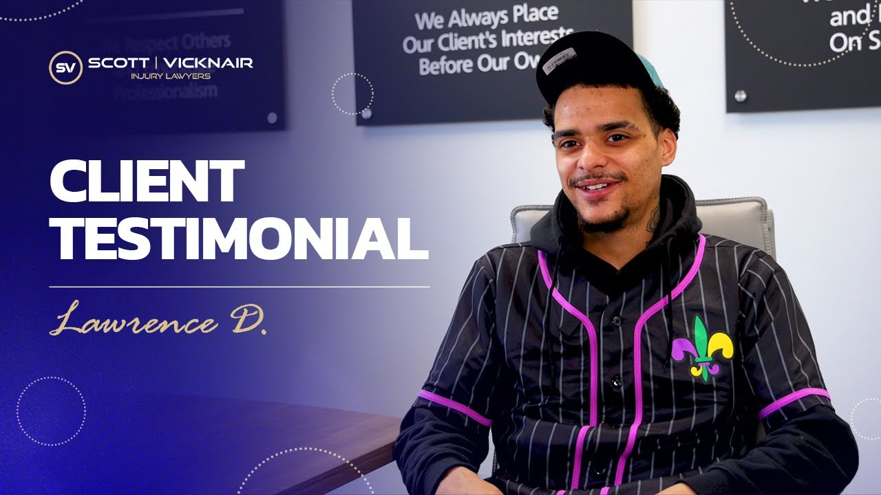 From Confusion to Confidence: Lawrence.’s Story with Scott Vicknair Injury Lawyers l Testimonial